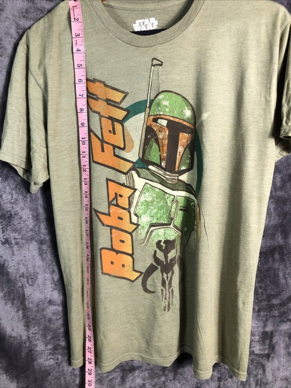 Star Wars Men's T Shirt Graphic Shirt Olive Green Size Medium - Picture 4 of 7